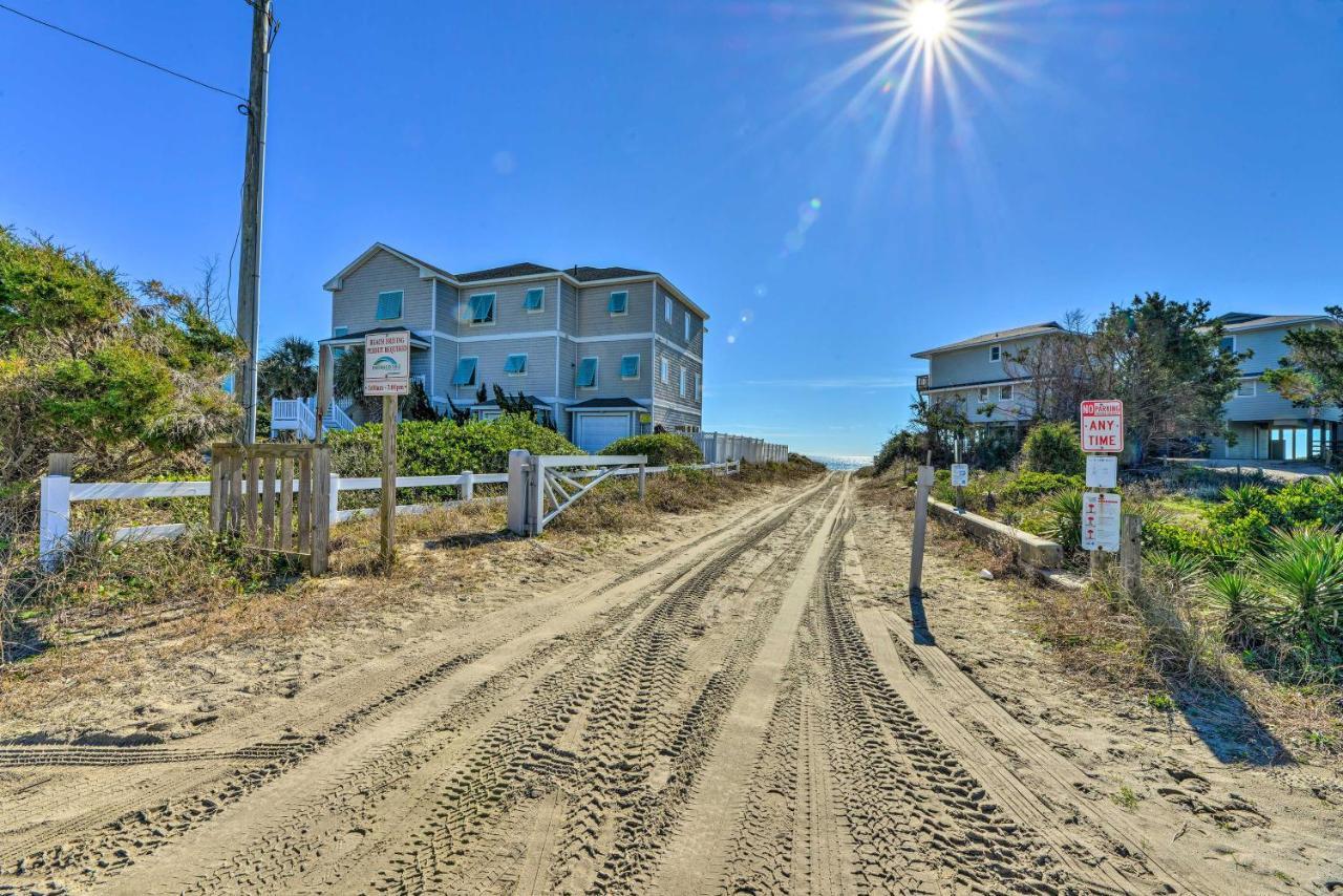 1 Ocean Fun Emerald Isle Apt, Steps To Beaches! Bagian luar foto